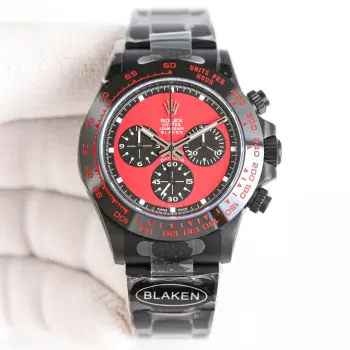 7750 第六代迪通拿碳黑复刻机芯腕表 男士机械腕表 高仿劳力士男士腕表