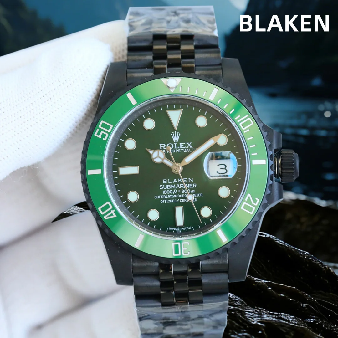 劳力士 第三代最新升级BLAKEN款水鬼系列男表 男士机械腕表 劳力士 第三代最新升级BLAKEN款水鬼系列男表 男士机械腕表