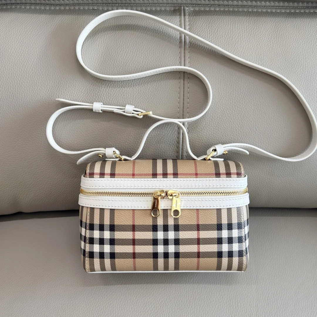 Burberry 5251 Latest Mini Cotton Blend Tote Bag Women s Crossbody Bag