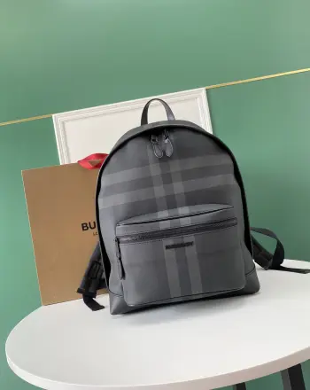 Latest Plaid Eco-Friendly Canvas Backpack Backpack Replica Burberry backpacks