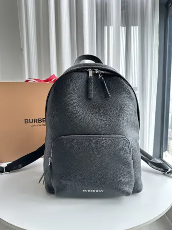 891173 Latest Model Pleated Calfskin Backpack Backpack Replica Burberry backpacks
