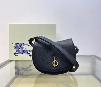 1661 Latest Stand-up Plaid Embossed Leather Bag Women s Crossbody Bag Replica Burberry womens bags