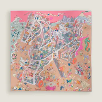 Reliant on printed silk scarves Replica Hermes Scarves and Shawls