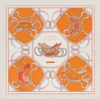 Diagonal silk scarf Replica Hermes Scarves and Shawls