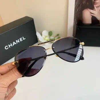 frog frame glasses Replica Chanel Sunglasses