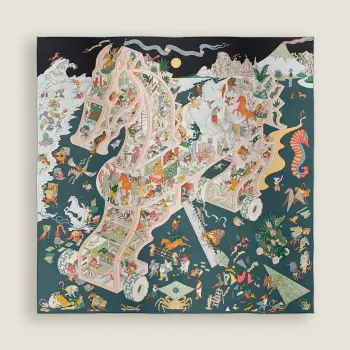 Reliant on printed silk scarves Replica Hermes Scarves and Shawls