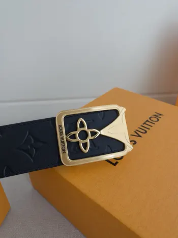 经典系列新品牛皮腰带 高仿LV男士腰带