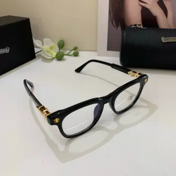 New Fashion Trendy Metal Square Frame Sunglasses Replica Chrome Heart Sunglasses