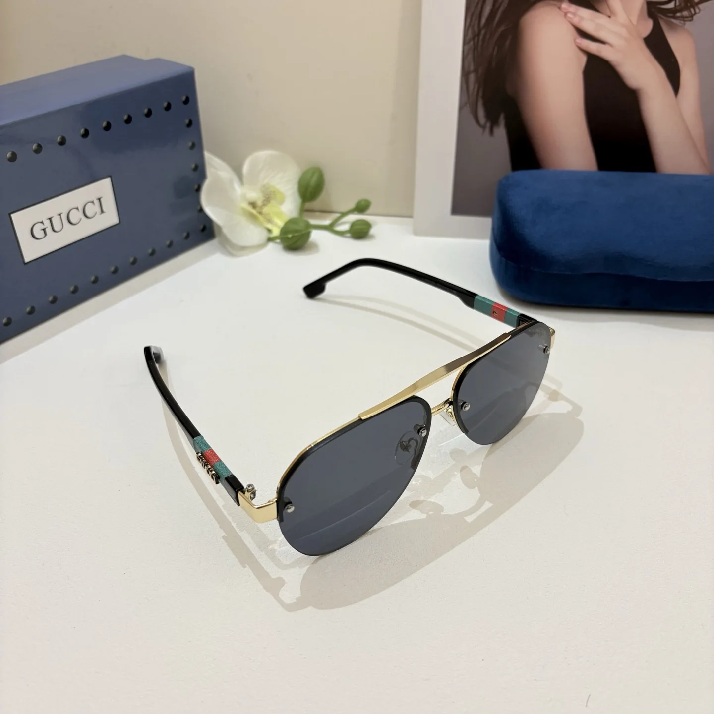Gucci Spring new fashion polarized sunglasses Gucci Spring new fashion polarized sunglasses