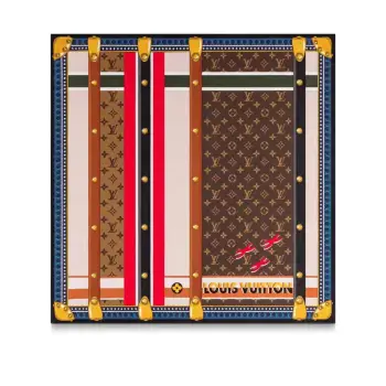 Reliant on printed silk scarves Replica Louis Vuitton Scarves and Shawls