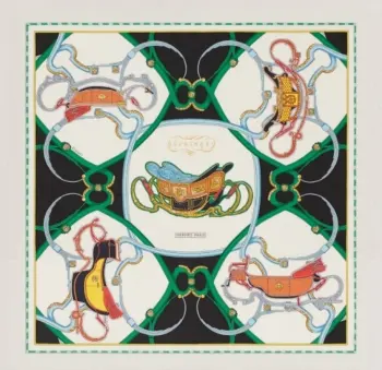 Diagonal silk scarf Replica Hermes Scarves and Shawls