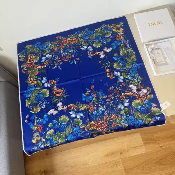 Dior patterned silk scarf Replica Dior Scarves and Shawls