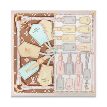 Reliant on printed silk scarves Replica Louis Vuitton Scarves and Shawls