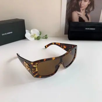 One-piece large frame sunglasses Replica Dolce Gabbana Sunglasses