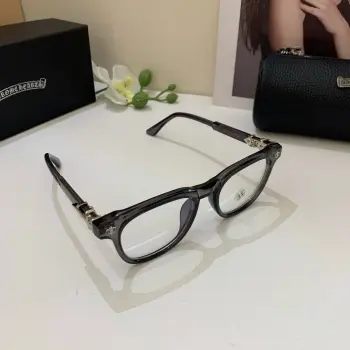 New Fashion Trendy Metal Square Frame Sunglasses Replica Chrome Heart Sunglasses