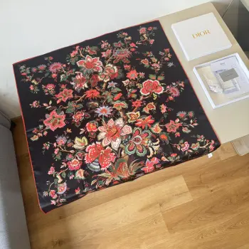 Dior patterned silk scarf Replica Dior Scarves and Shawls