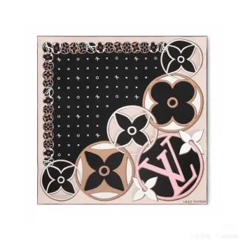 Patterned silk scarf Replica Louis Vuitton Scarves and Shawls