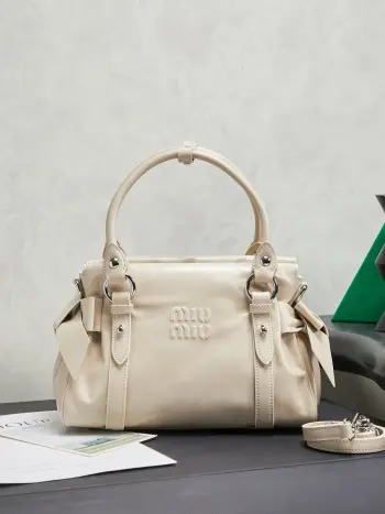 5BA327 新品石楠木机车包手袋 女士斜挎包高仿缪缪女包