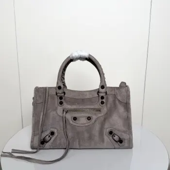 188071 新款麂皮款 女士斜挎包高仿巴黎世家女包