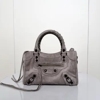 188070 新款麂皮款 女士斜挎包高仿巴黎世家女包