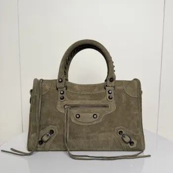 188071 新款麂皮款 女士斜挎包高仿巴黎世家女包