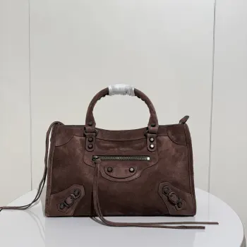 188071 新款麂皮款 女士斜挎包高仿巴黎世家女包