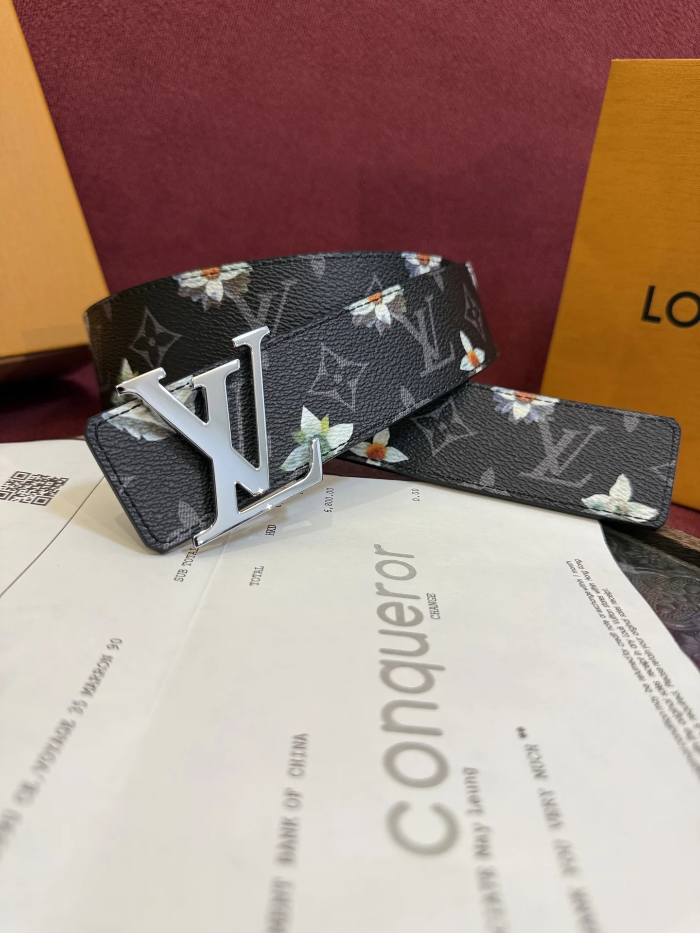 LV 男士精品钢扣自动带 LV 男士精品钢扣自动带