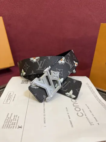 男士精品 印花双面腰带 高仿LV男士腰带