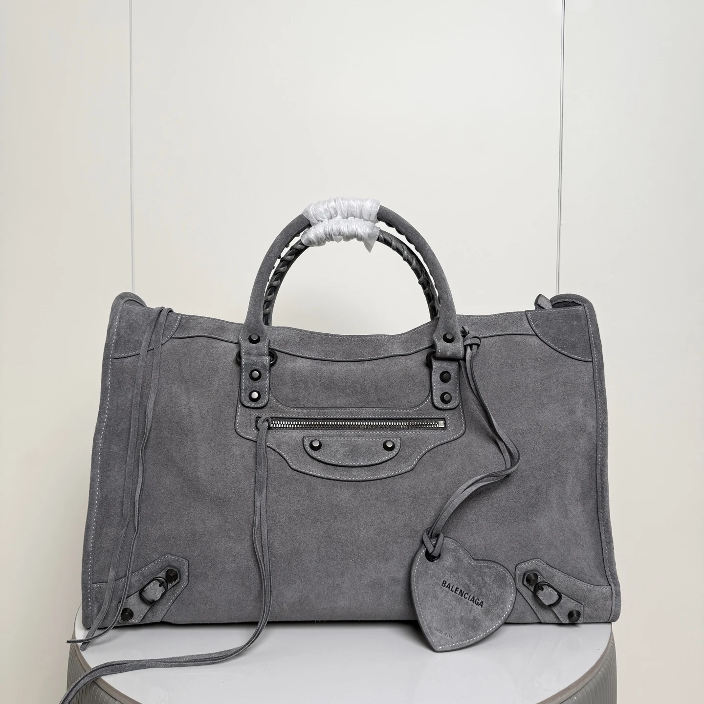 巴黎世家 188069 新款麂皮款 女士斜挎包