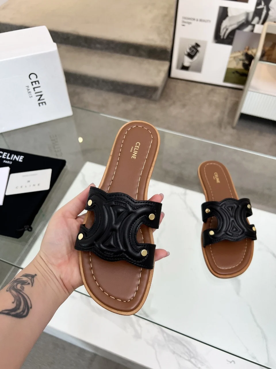 赛琳 2025赛家家春夏新品半拖鞋