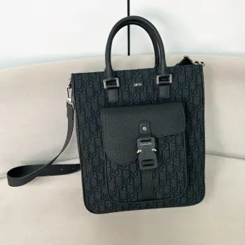  新品男士马鞍托特包 男士斜挎包 高仿迪奥男包