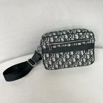 新品男士safari信使包 男士斜挎包 高仿迪奥男包