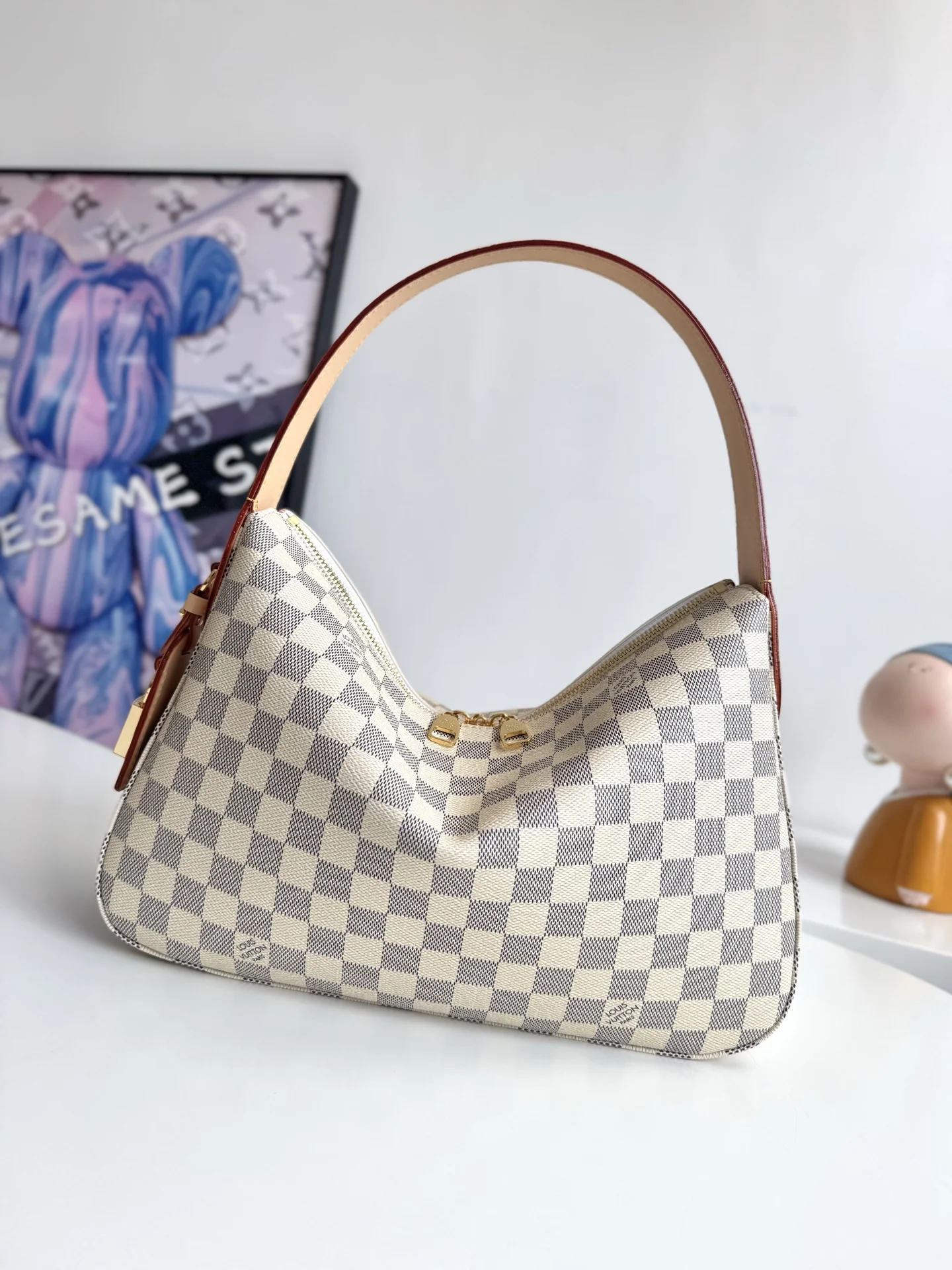 LV N00116 帆布小号手袋 女士单肩包 LV N00116 帆布小号手袋 女士单肩包