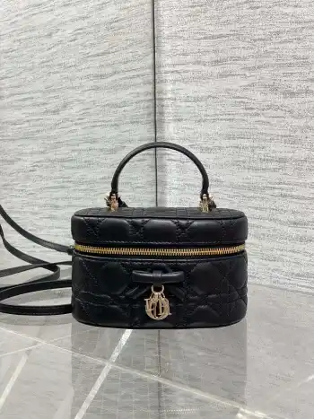 蝴蝶结化妆包 女士斜挎包 高仿迪奥女包