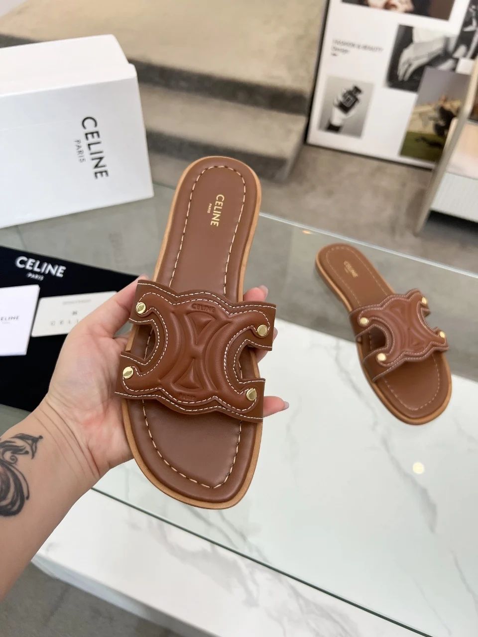 赛琳 2025赛家家春夏新品半拖鞋