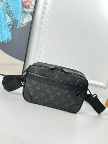 M46955 帆布邮差包 男士斜挎包 高仿LV男包