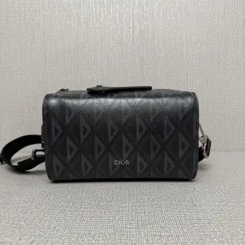 拉链式信使包 男士斜挎包 高仿迪奥男包