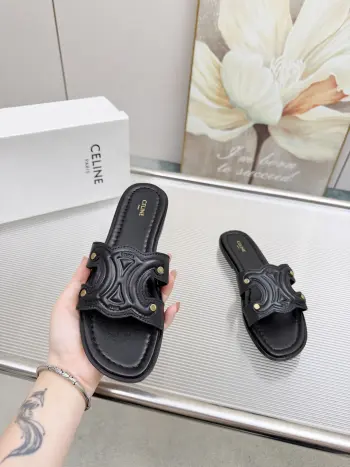 2025赛家家春夏新品半拖鞋 高仿赛琳女士凉鞋/拖鞋