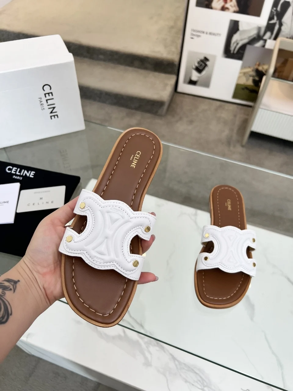 赛琳 2025赛家家春夏新品半拖鞋