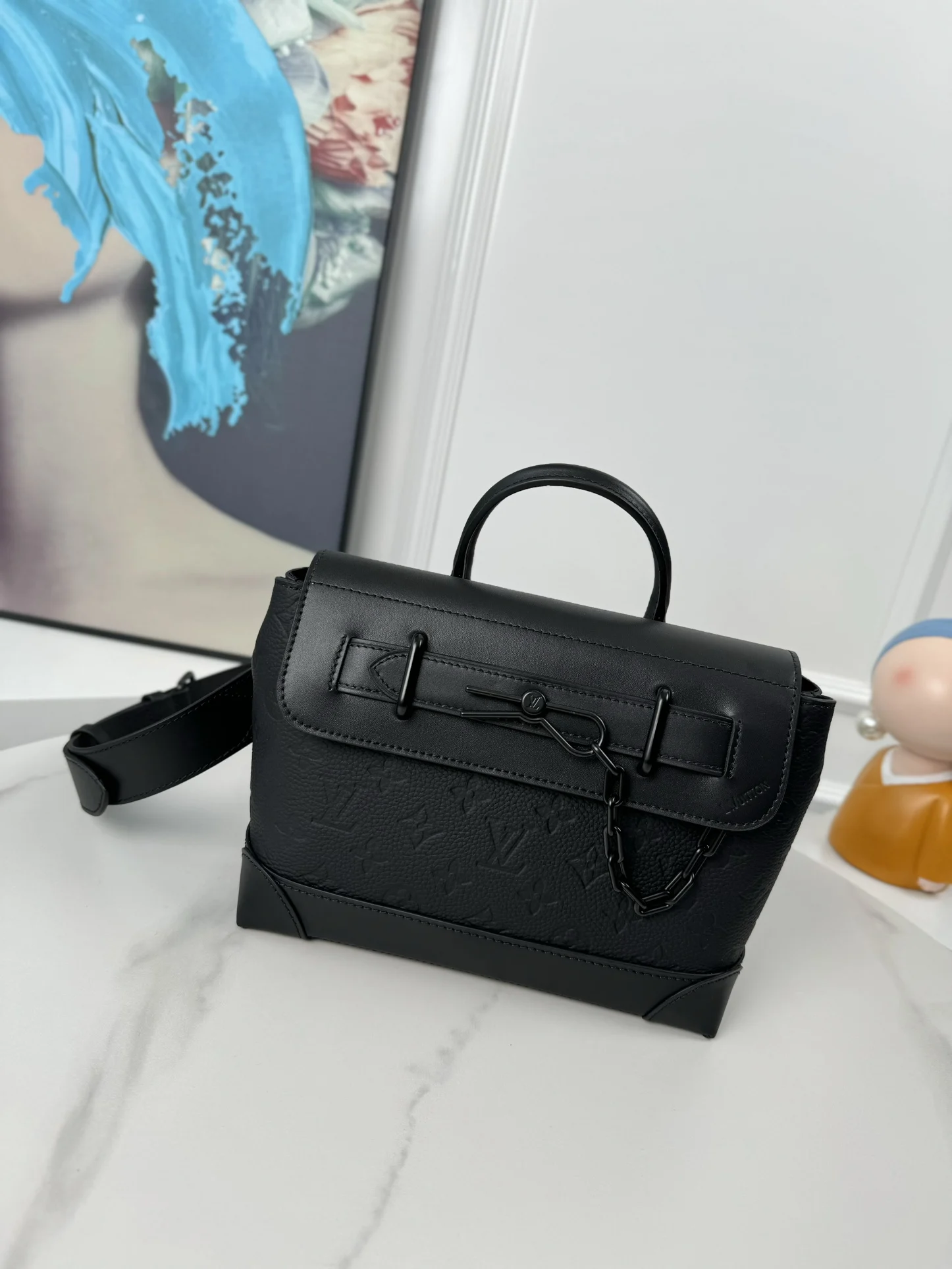 LV M24436 帆布邮差包 男士斜挎包