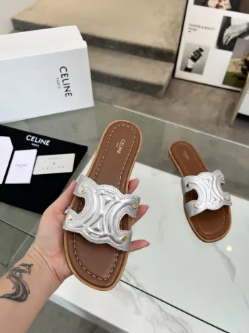 2025赛家家春夏新品半拖鞋 高仿赛琳女士凉鞋/拖鞋