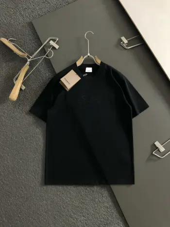 字母刺绣短袖 高仿巴宝莉T恤/POLO衫