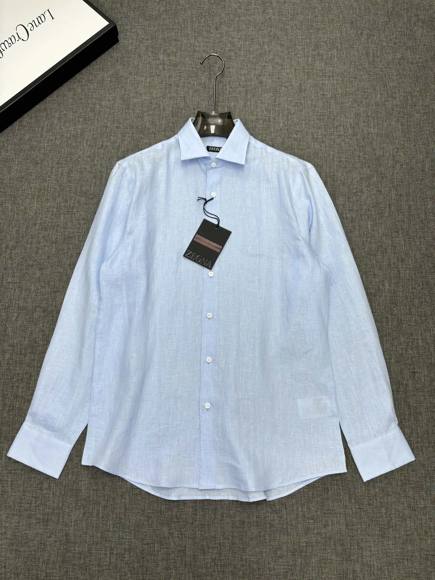 杰尼亚 最全亚麻9色衬衫