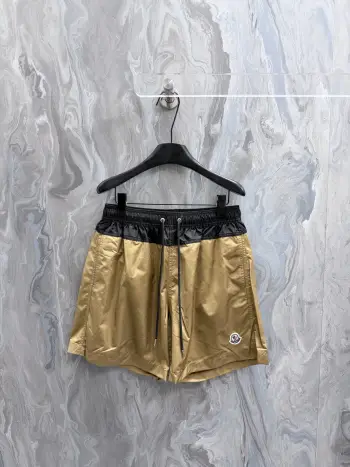 26新款拼色运动短裤 高仿蒙口短裤/沙滩裤