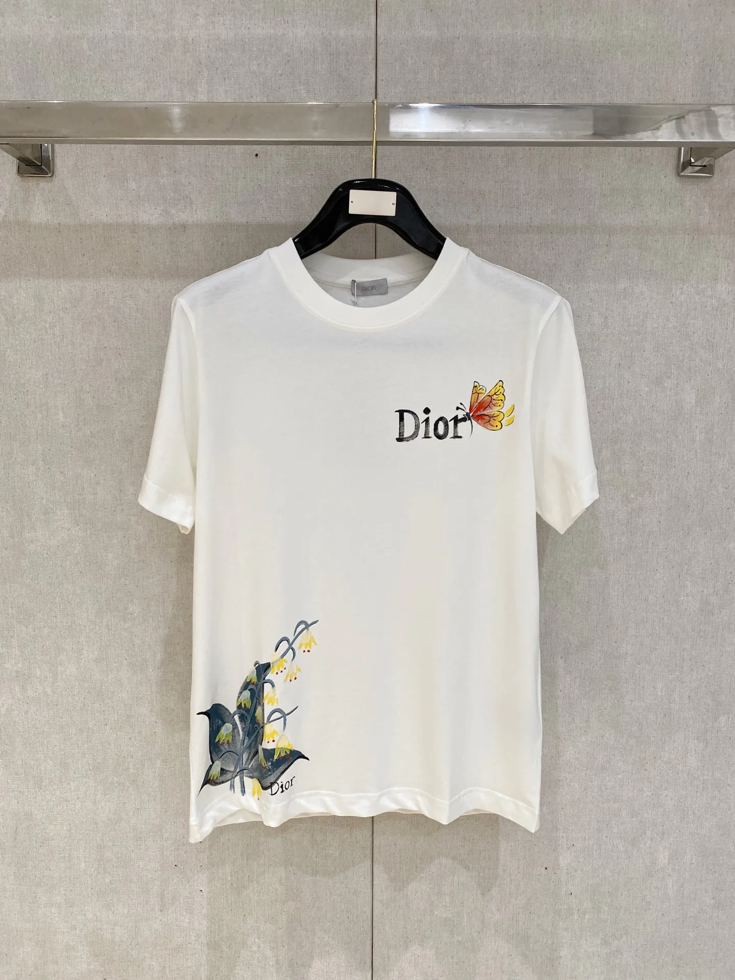 迪奥 新款短袖圆领T恤