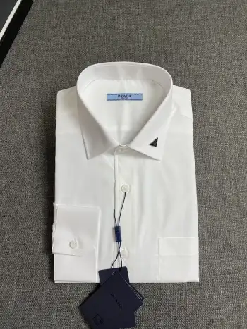 最新夏款男士必备款衬衫 高仿普拉达衬衫