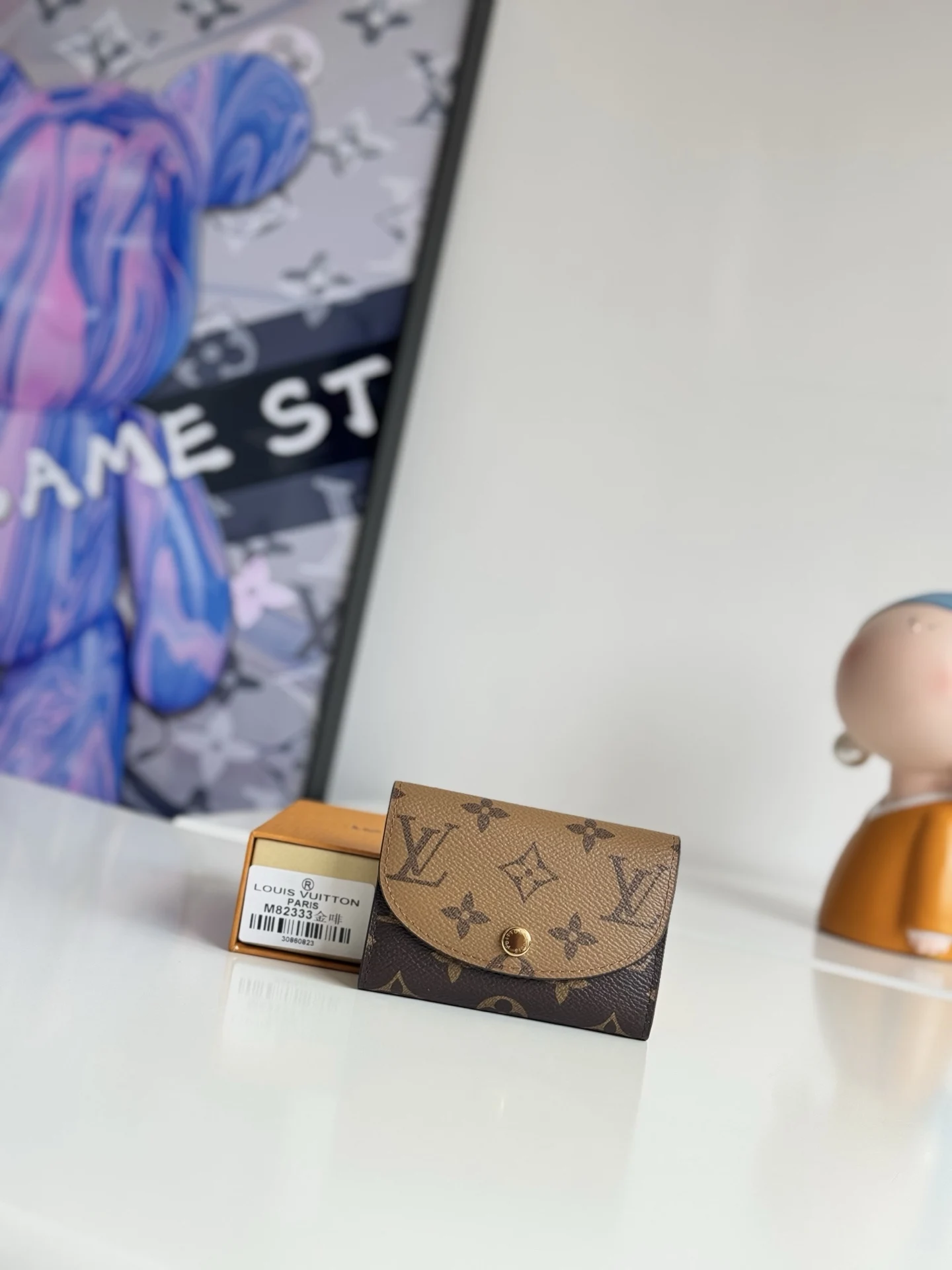 LV M82333 金啡帆布零包 钱夹 LV M82333 金啡帆布零包 钱夹