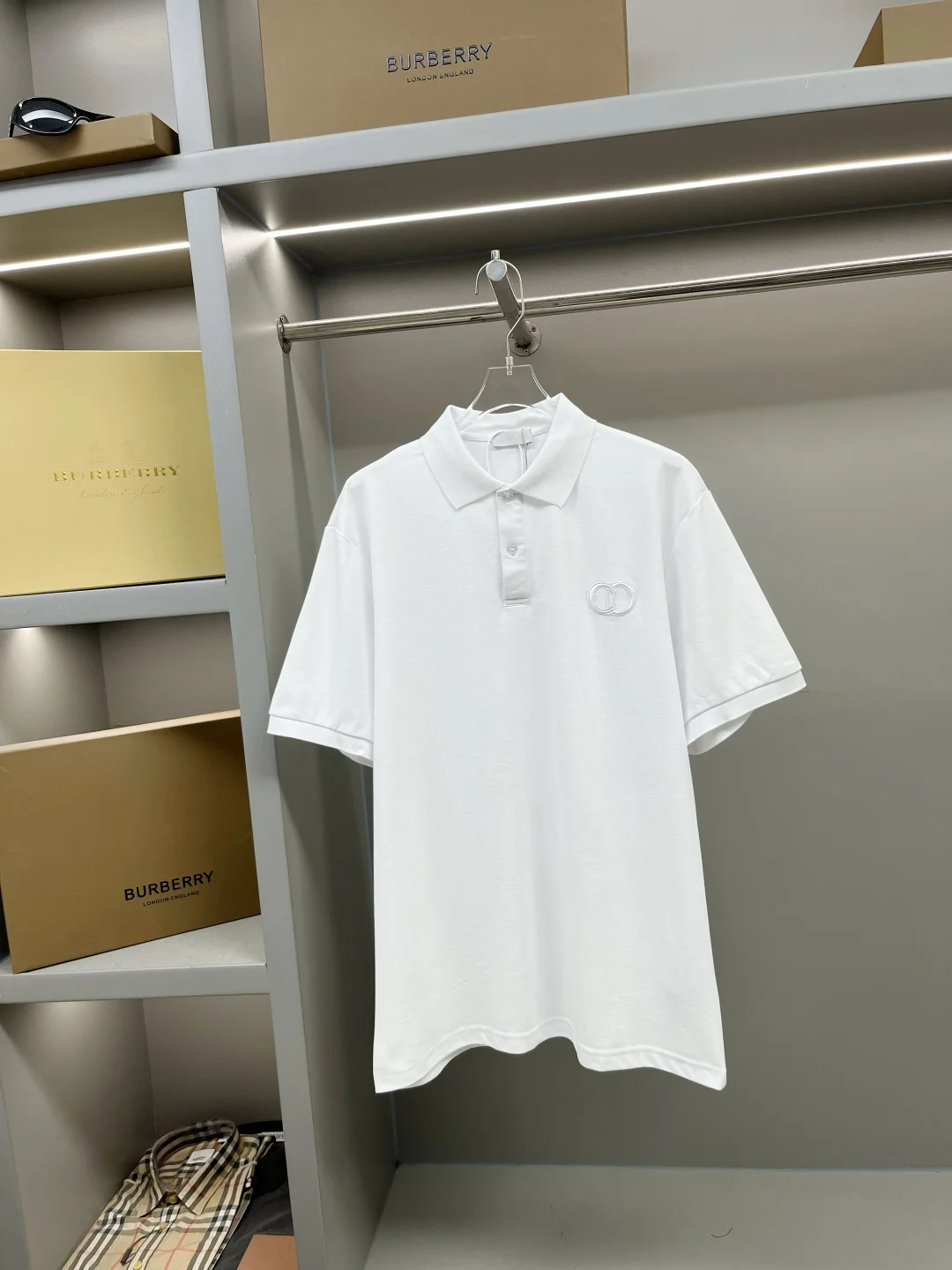 迪奥 CD刺绣新款Polo衫