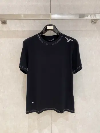 新款短袖圆领T恤 高仿杜嘉班纳T恤/POLO衫