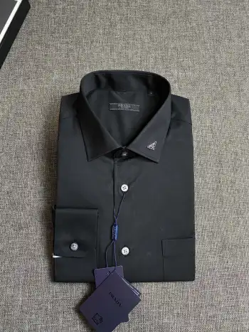 最新夏款男士必备款衬衫 高仿普拉达衬衫